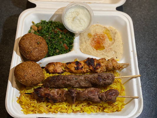 AUTHENTIC LEBANESE MIXED PLATE