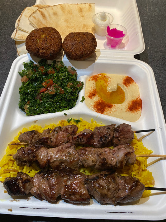 SUCCULENT LAMB MIXED PLATE